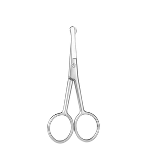 Beauty Makeup Curved Sharp Eco-friendly Stainless Steel Silver Pointed Right-Handed Durable Cuticle Scissors