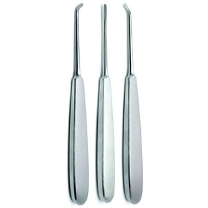Professional 3 Pcs Dental Root Tip Elevators Set Stainless Steel