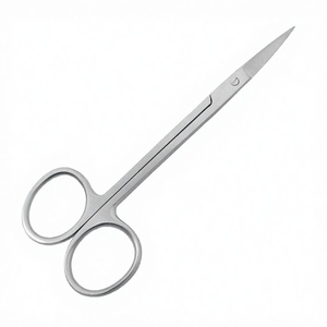 Multifunctional Home Use Stainless Steel Straight Beauty Scissors with Sharp Blade Tip Right-Handed Design Mirror Finish
