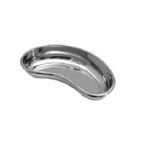 Stainless steel kidney dishes and pus basins