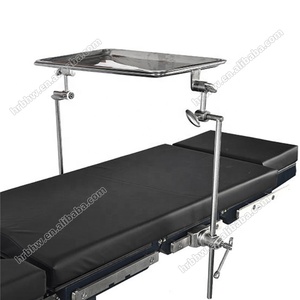 Double Side Instrument Tray Adjustable Mayo Attachment